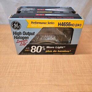 GE H4656 Halogen Headlight New Car Truck High Output (Performance Series) 2A1